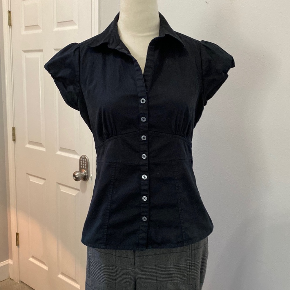 Black Banana Republic dress shirt, size 6